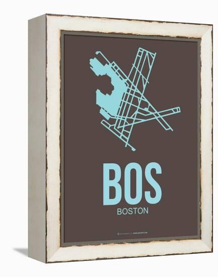 Bos Boston Poster 2-NaxArt-Framed Stretched Canvas