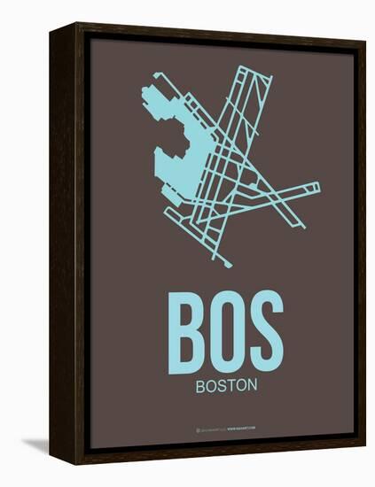 Bos Boston Poster 2-NaxArt-Framed Stretched Canvas