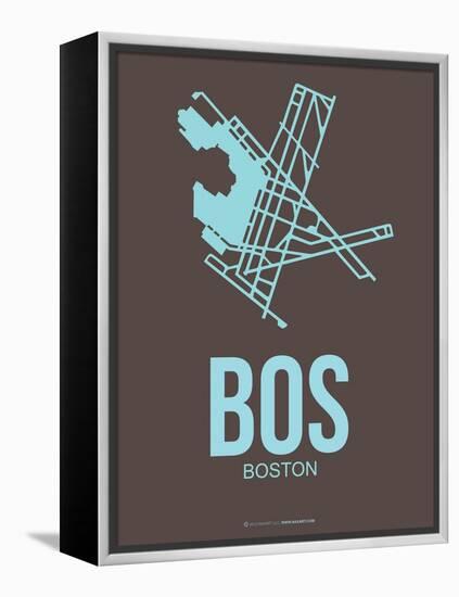 Bos Boston Poster 2-NaxArt-Framed Stretched Canvas