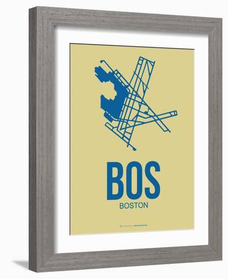 Bos Boston Poster 3-NaxArt-Framed Art Print