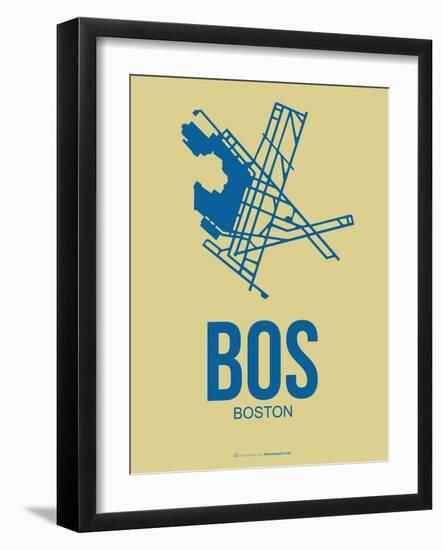 Bos Boston Poster 3-NaxArt-Framed Art Print