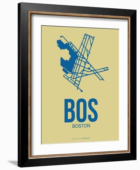 Bos Boston Poster 3-NaxArt-Framed Art Print