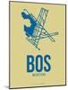 Bos Boston Poster 3-NaxArt-Mounted Art Print