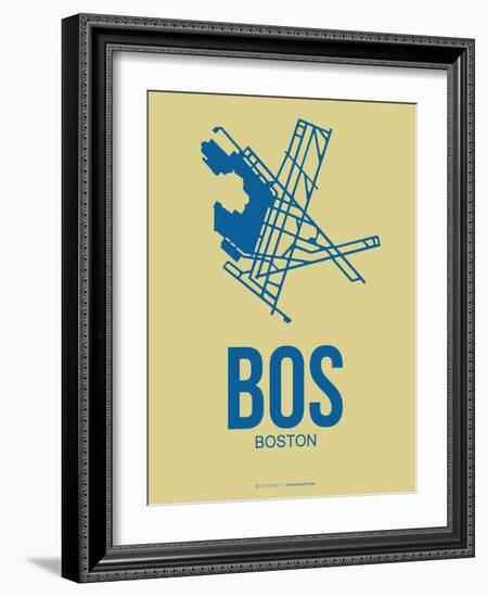 Bos Boston Poster 3-NaxArt-Framed Art Print