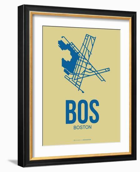 Bos Boston Poster 3-NaxArt-Framed Art Print