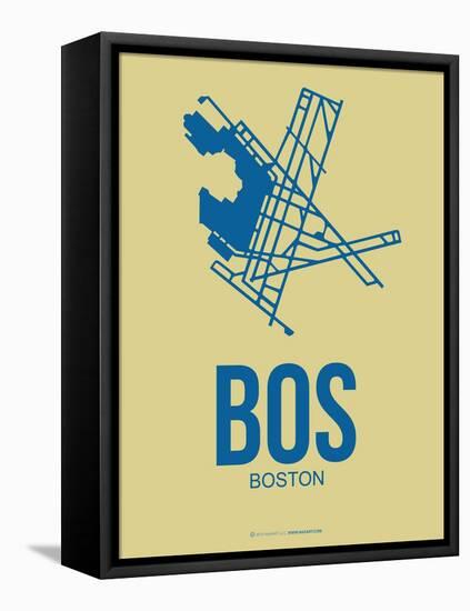 Bos Boston Poster 3-NaxArt-Framed Stretched Canvas