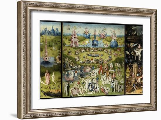 Bosch - Garden of Earthly Delights-null-Framed Giclee Print