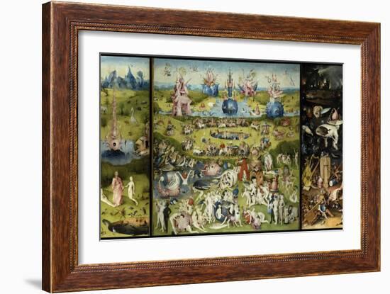 Bosch - Garden of Earthly Delights--Framed Giclee Print