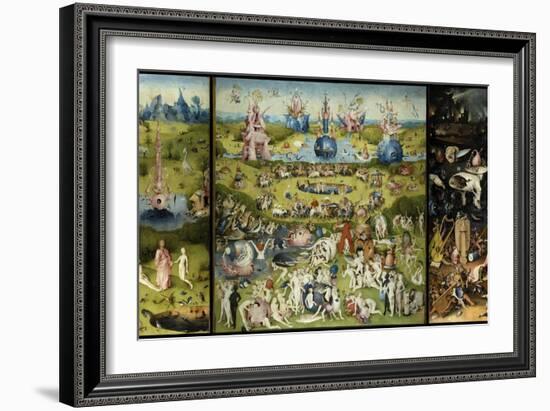 Bosch - Garden of Earthly Delights-null-Framed Giclee Print