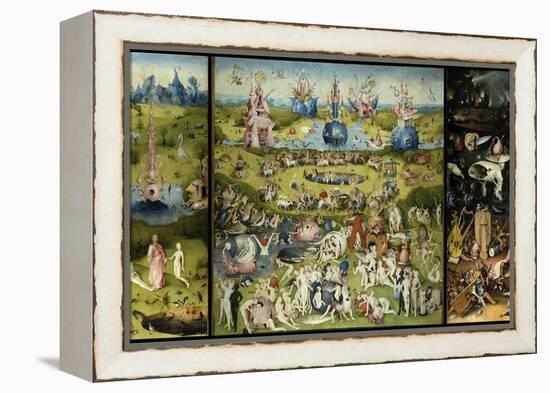 Bosch - Garden of Earthly Delights-null-Framed Premier Image Canvas