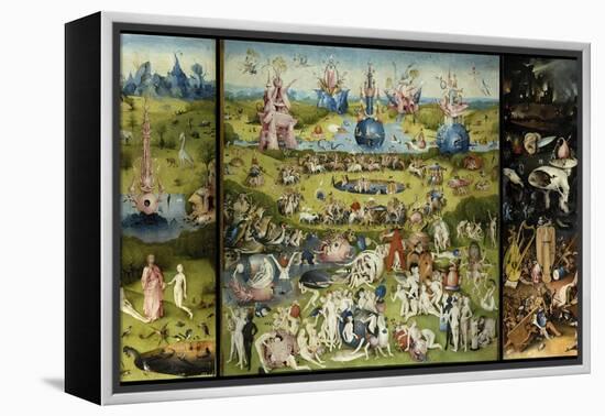 Bosch - Garden of Earthly Delights-null-Framed Premier Image Canvas