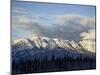 Bosche Range in Winter, Jasper National Park, Rocky Mountains, Alberta, Canada-James Hager-Mounted Photographic Print