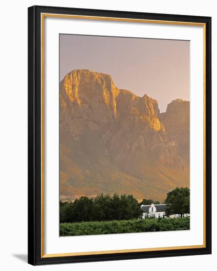 Boschendal Wine Estate, Franschoek, Cape Province, South Africa-Walter Bibikow-Framed Photographic Print