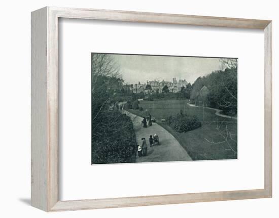 'Boscombe Gardens', c1910-Unknown-Framed Photographic Print