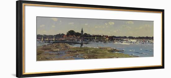 Bosham from Chidham, Sailing Lessons, 2011-Peter Brown-Framed Giclee Print