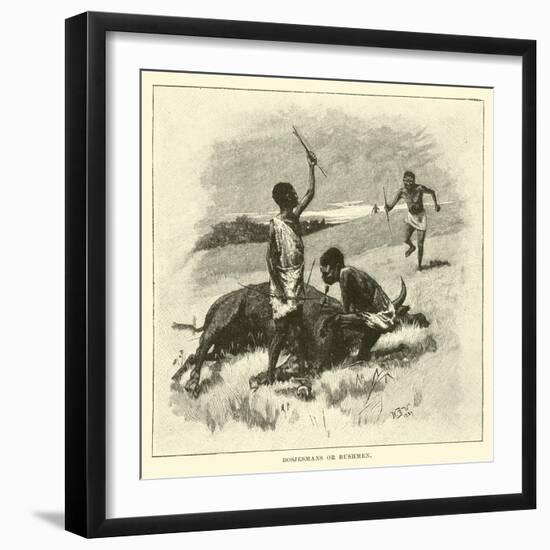 Bosjesmans or Bushmen-null-Framed Giclee Print