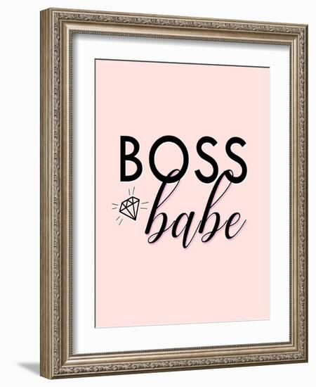 Boss Babe-Anna Quach-Framed Art Print