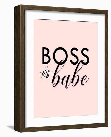 Boss Babe-Anna Quach-Framed Art Print