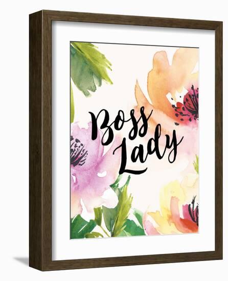 Boss Lady-Amy Brinkman-Framed Art Print