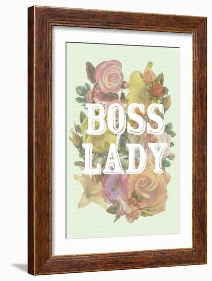 Boss Lady-null-Framed Premium Giclee Print