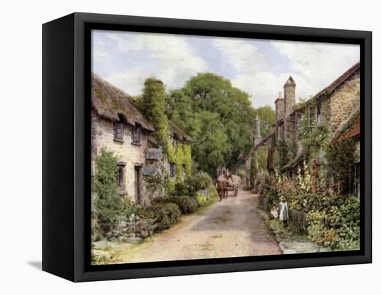 Bossington, Near Porlock, Somerset-Alfred Robert Quinton-Framed Premier Image Canvas