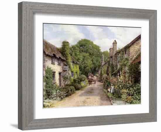 Bossington, Near Porlock, Somerset-Alfred Robert Quinton-Framed Giclee Print