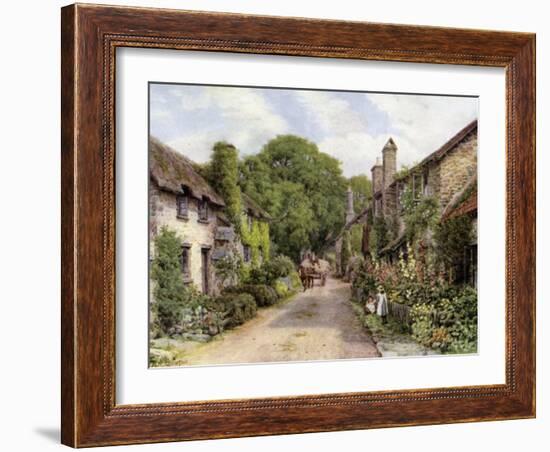 Bossington, Near Porlock, Somerset-Alfred Robert Quinton-Framed Giclee Print