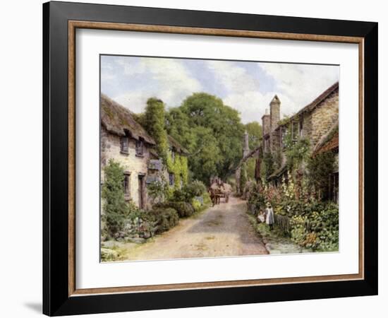 Bossington, Near Porlock, Somerset-Alfred Robert Quinton-Framed Giclee Print