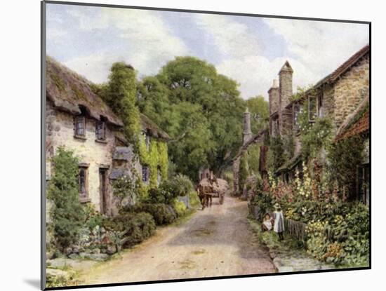 Bossington, Near Porlock, Somerset-Alfred Robert Quinton-Mounted Giclee Print