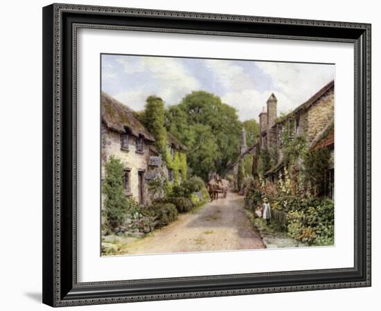 Bossington, Near Porlock, Somerset-Alfred Robert Quinton-Framed Giclee Print