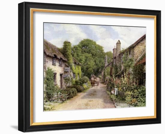 Bossington, Near Porlock, Somerset-Alfred Robert Quinton-Framed Giclee Print