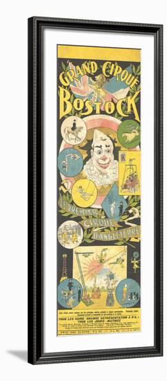 Bostock Circus Maximus, the First Circus in England-null-Framed Giclee Print