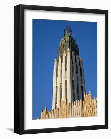 Boston Avenue Art Deco Church, Downtown Tulsa, Oklahoma, USA-Richard Cummins-Framed Photographic Print