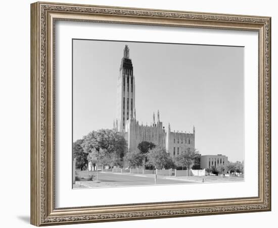 Boston Avenue United Methodist Church-GE Kidder Smith-Framed Photographic Print