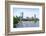 Boston Back Bay with Sailing Boat and Urban Building City Skyline in the Morning.-Songquan Deng-Framed Photographic Print