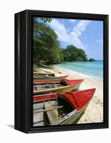 Boston Beach, Port Antonio, Jamaica, West Indies, Central America-Sergio Pitamitz-Framed Premier Image Canvas