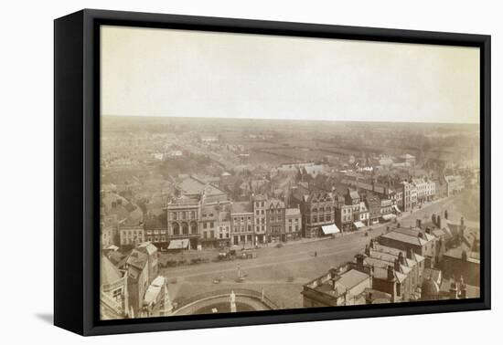 Boston Birds Eye-null-Framed Premier Image Canvas