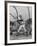 Boston Braves Bob Elliott at Bat During Spring Training-Gjon Mili-Framed Premium Photographic Print