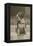 Boston Bulldog in Renaissance Cap-null-Framed Stretched Canvas