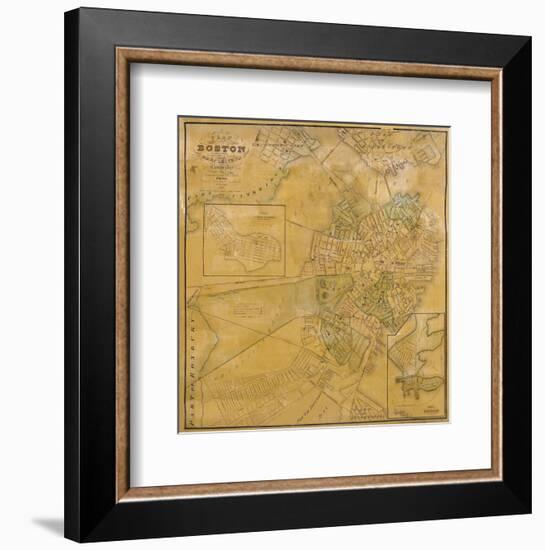 Boston, c.1835-George G^ Smith-Framed Art Print