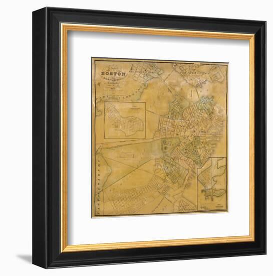 Boston, c.1835-George G^ Smith-Framed Art Print