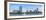 Boston Charles River Panorama with Urban City Skyline Skyscrapers and Boats with Blue Sky.-Songquan Deng-Framed Photographic Print
