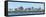 Boston Charles River Panorama with Urban Skyline Skyscrapers and Sailing Boat.-Songquan Deng-Framed Premier Image Canvas