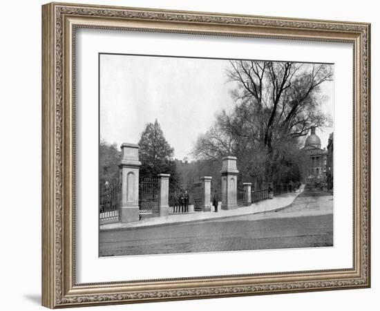 Boston Common, Boston, Massachusetts, USA, 1893-John L Stoddard-Framed Giclee Print