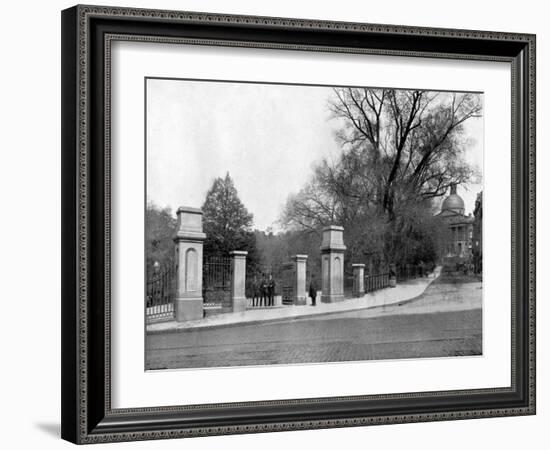 Boston Common, Boston, Massachusetts, USA, 1893-John L Stoddard-Framed Giclee Print