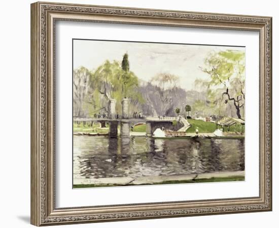 Boston Commons-Arthur Clifton Goodwin-Framed Giclee Print