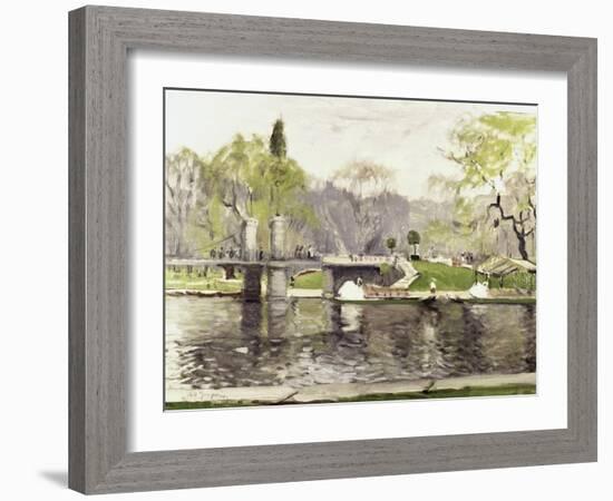 Boston Commons-Arthur Clifton Goodwin-Framed Giclee Print