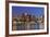 Boston Downtown at Dusk with Urban Buildings Illuminated at Dusk after Sunset.-Songquan Deng-Framed Photographic Print