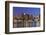 Boston Downtown at Dusk with Urban Buildings Illuminated at Dusk after Sunset.-Songquan Deng-Framed Photographic Print