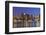 Boston Downtown at Dusk with Urban Buildings Illuminated at Dusk after Sunset.-Songquan Deng-Framed Photographic Print